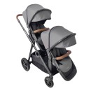 Go2 Καρότσι Διδύμων Γκρι Kikka boo  