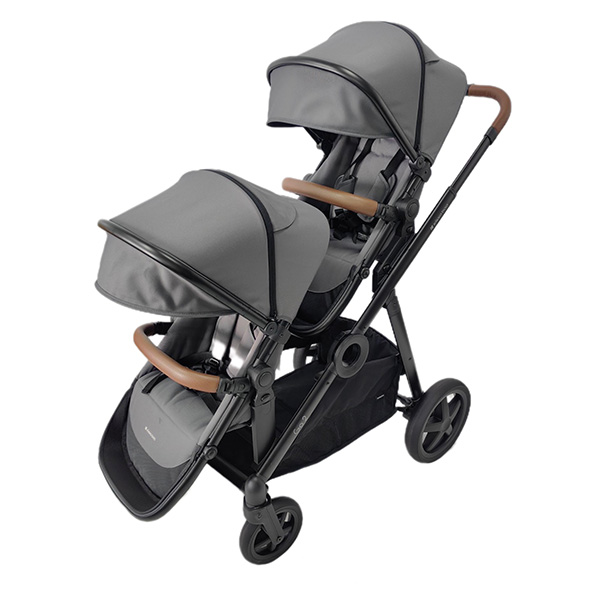 Go2 Καρότσι Διδύμων Γκρι Kikka boo  