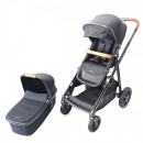 Go2 Καρότσι Διδύμων Black Kikka boo  