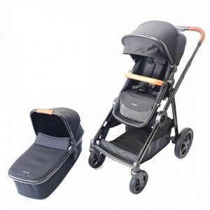 Go2 Καρότσι Διδύμων Black Kikka boo  