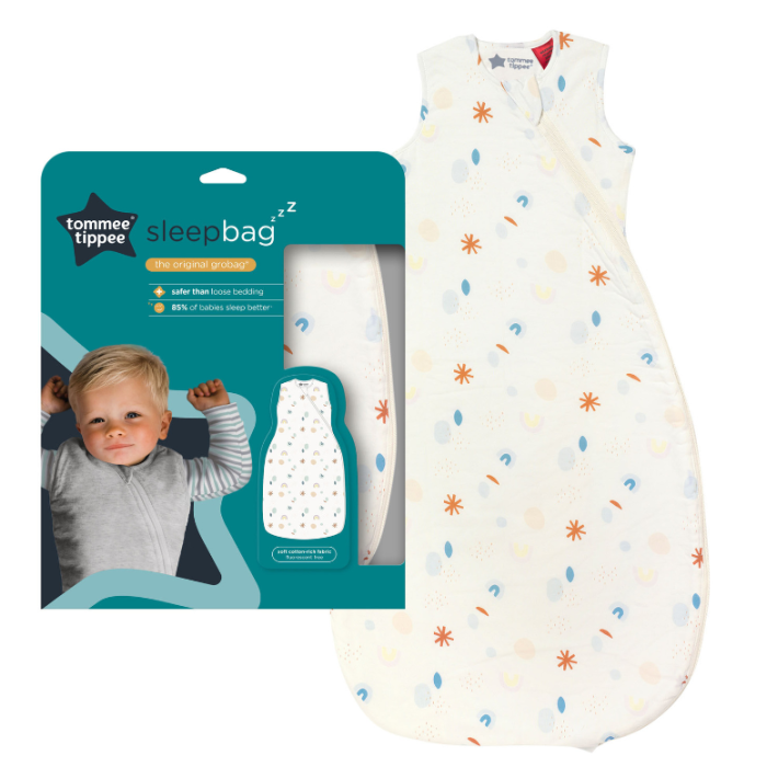 GroBag Υπνόσακος Χειμωνιάτικος 2.5 tog (θερμοκρασίες 16-20°C) 6-18 Ουράνιο Τόξο