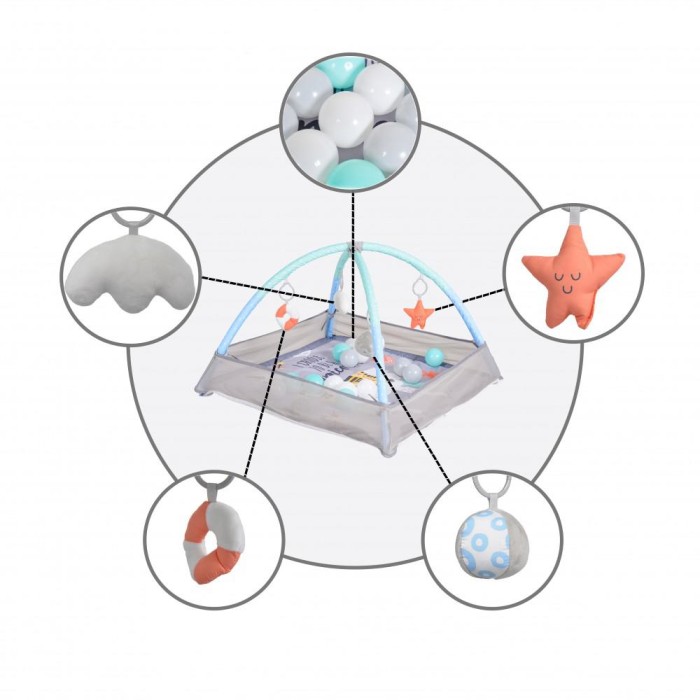 Γυμναστήριο Δραστηριοτήτων Unicorn Ladida Cangaroo