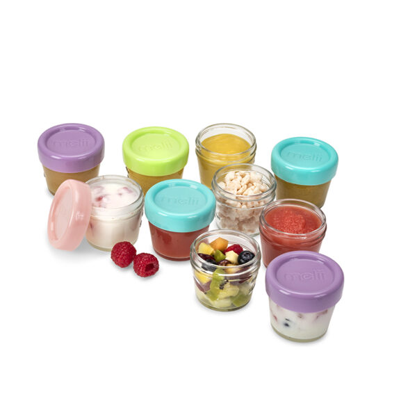 Γυάλινα Δοχεία Φαγητού 12τμχ 118ml Melii Γυάλινα Δοχεία Φαγητού 12τμχ 118ml Melii