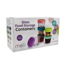 Γυάλινα Δοχεία Φαγητού 6τμχ 118ml Melii Γυάλινα Δοχεία Φαγητού 6τμχ 118ml Melii