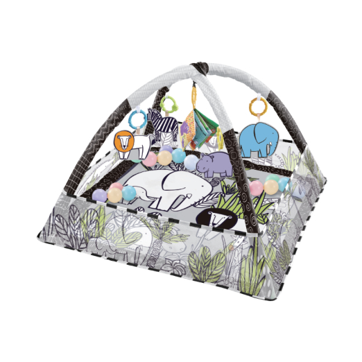 Γυμναστήριο Δραστηριοτήτων Jungle Με 18 Μπαλάκια Kikka Boo