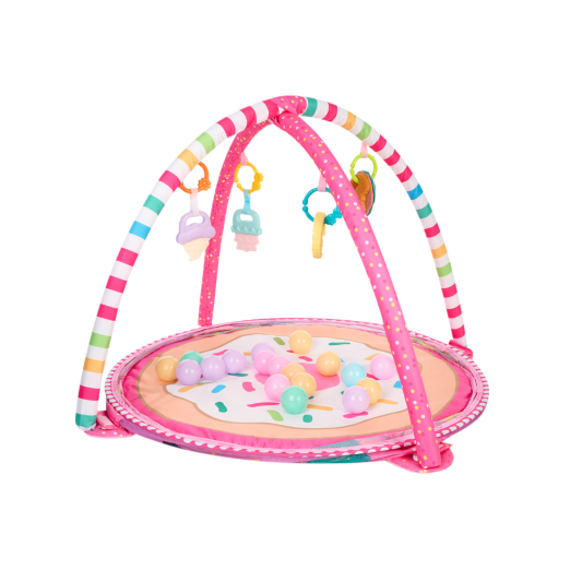 Γυμναστήριο Δραστηριοτήτων Marshmallow Με 30 Μπαλάκια Kikka Boo