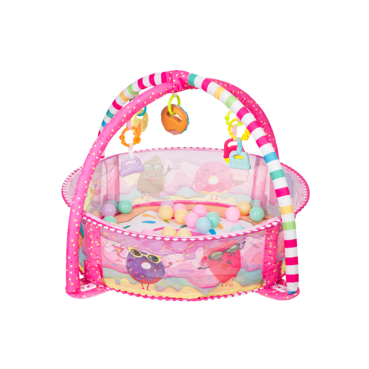 Γυμναστήριο Δραστηριοτήτων Marshmallow Με 30 Μπαλάκια Kikka Boo