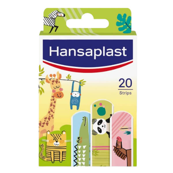  Hansaplast Junior Animals Επιθέματα Παιδικά Αυτοκόλλητα 20tmx 