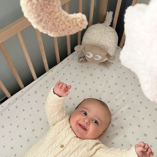 Deluxe Ewan Το Προβατάκι Μπεζ : Βοήθημα Ύπνου Με Αισθητήρα Κλάματος Και Φως