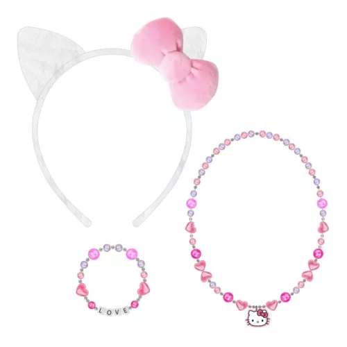 Hello Kitty Ears Σετ Κοσμήματα Και Στέκα Hello Kitty Ears Σετ Κοσμήματα Και Στέκα