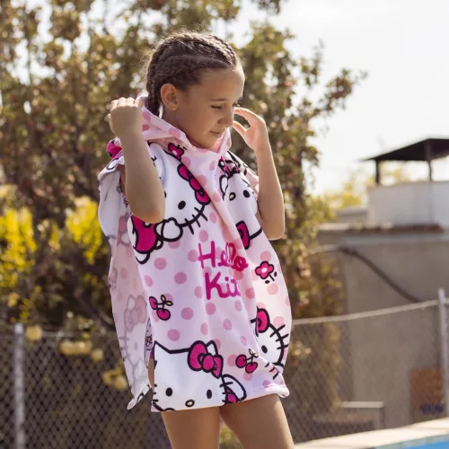 Hello Kitty Παιδικλο Πόντσο 50x115 cm Hello Kitty Παιδικλο Πόντσο 50x115 cm