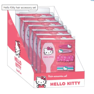 Hello Kitty Σετ Αξεσουάρ Μαλλιών Hello Kitty Σετ Αξεσουάρ Μαλλιών