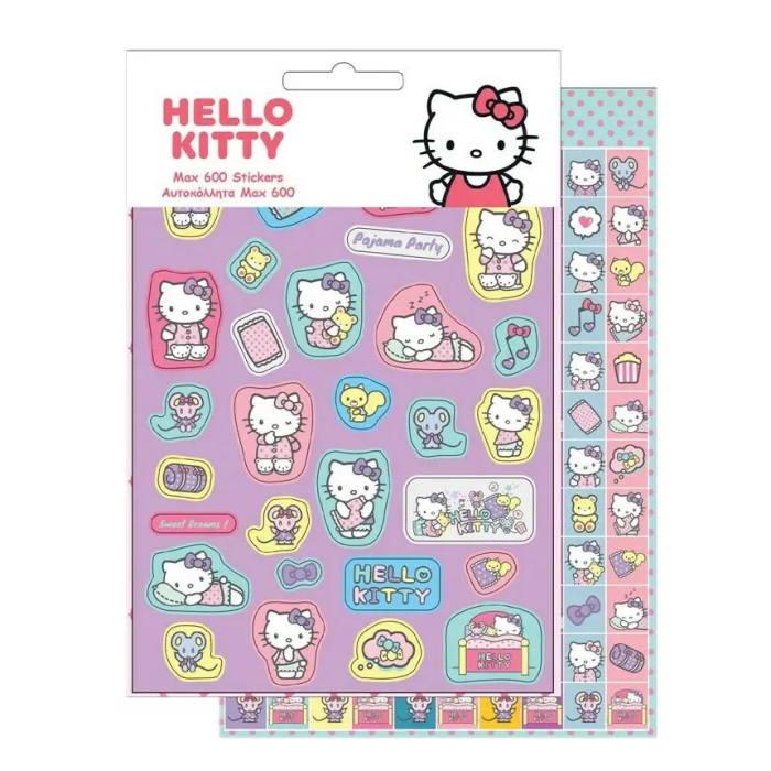 Hello Kitty Sweet Αυτοκόλλητων 600τμχ