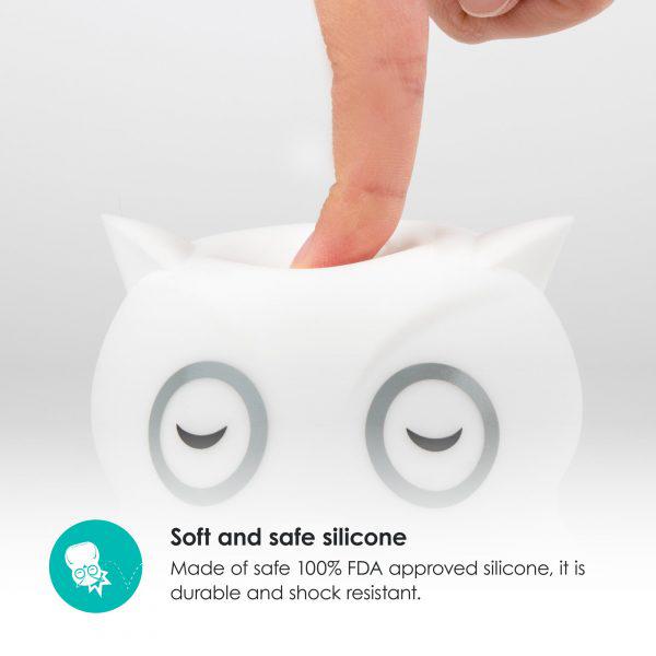 Hibu – Φορητό φωτάκι νυκτός από σιλικόνη BBluv Hibu – Φορητό φωτάκι νυκτός από σιλικόνη BBluv