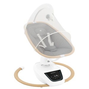 Ηλεκτρικό Ρηλάξ Με Μουσική BeeMoove Grey Kikka Boo