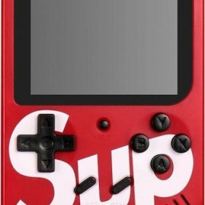 Ηλεκτρονική Κονσόλα Mini Χειρός Κόκκινη Με 400 Παιχνίδια Martin Toys