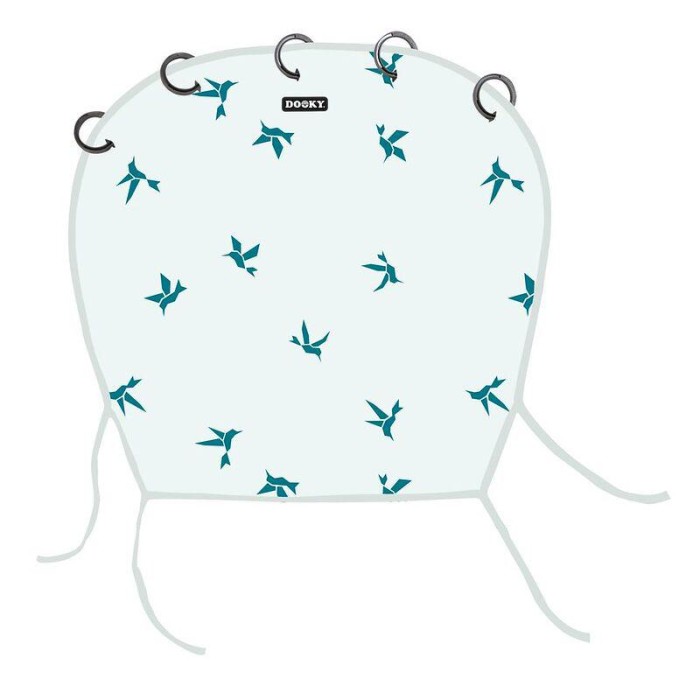 Ηλιοπροστασία με UPF40+ προστασία Origami Swallow Grey Jade Dooky Ηλιοπροστασία με UPF40+ προστασία Origami Swallow Grey Jade Dooky