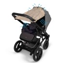 Ηλιοπροστασία με UPF40+ προστασία Romantic Leaves Μπεζ Dooky Ηλιοπροστασία με UPF40+ προστασία Romantic Leaves Μπεζ Dooky