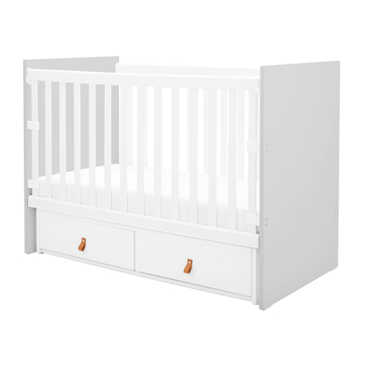 Kikka Boo Βρεφικό Κρεβάτι Με Συρτάρια Hollee Γκρι 60x120