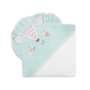 Βρεφική Πετσετούλα Μπάνιου 90x90cm Jungle King Kikka Boo Βρεφική Πετσετούλα Μπάνιου 90x90cm Jungle King Kikka Boo