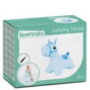 Hoppimals Φουσκωτό Μπλε Αλογάκι Χοπ Χοπ 12m+