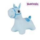 Hoppimals Φουσκωτό Μπλε Αλογάκι Χοπ Χοπ 12m+