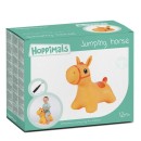 Hoppimals Φουσκωτό Πορτοκαλί Αλογάκι Χοπ Χοπ 12m+