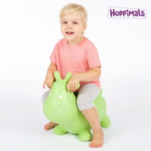 Hoppimals Φουσκωτό Πράσινη Αγελάδα Χοπ Χοπ Hoppimals Φουσκωτό Πράσινη Αγελάδα Χοπ Χοπ