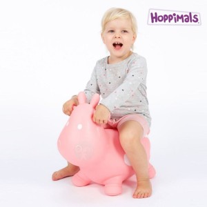 Hoppimals Φουσκωτό Ροζ Αγελάδα Χοπ Χοπ Hoppimals Φουσκωτό Ροζ Αγελάδα Χοπ Χοπ