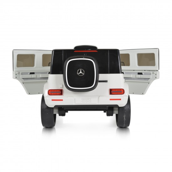 Ηλεκτρικό Αυτοκίνητο 12V BO Mercedes-Benz EQG White Moni Ηλεκτρικό Αυτοκίνητο 12V BO Mercedes-Benz EQG White Moni