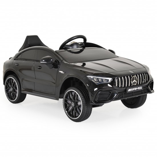 Ηλεκτρικό Αυτοκίνητο 12V Mercedes-AMG CLA 45 Shine Black Moni Ηλεκτρικό Αυτοκίνητο 12V Mercedes-AMG CLA 45 Shine Black Moni