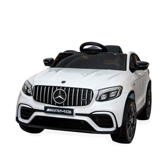 Ηλεκτρικό Αυτοκίνητο 12V Mercedes-AMG GLC 63s White Moni Ηλεκτρικό Αυτοκίνητο 12V Mercedes-AMG GLC 63s White Moni