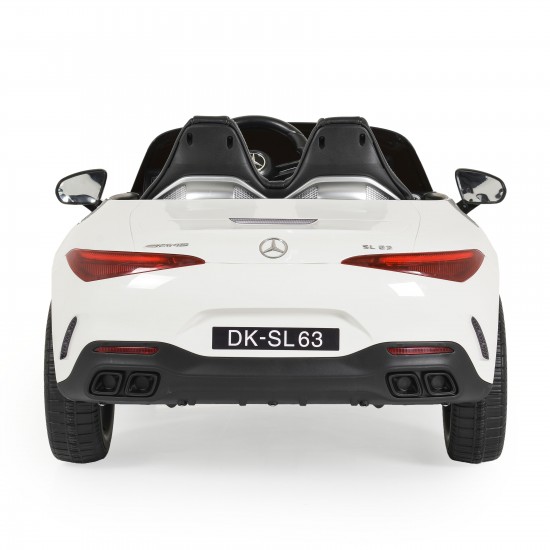 Ηλεκτρικό Αυτοκίνητο 12V Mercedes DK-SL63 White Moni Ηλεκτρικό Αυτοκίνητο 12V Mercedes DK-SL63 White Moni