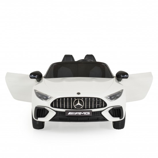 Ηλεκτρικό Αυτοκίνητο 12V Mercedes DK-SL63 White Moni Ηλεκτρικό Αυτοκίνητο 12V Mercedes DK-SL63 White Moni