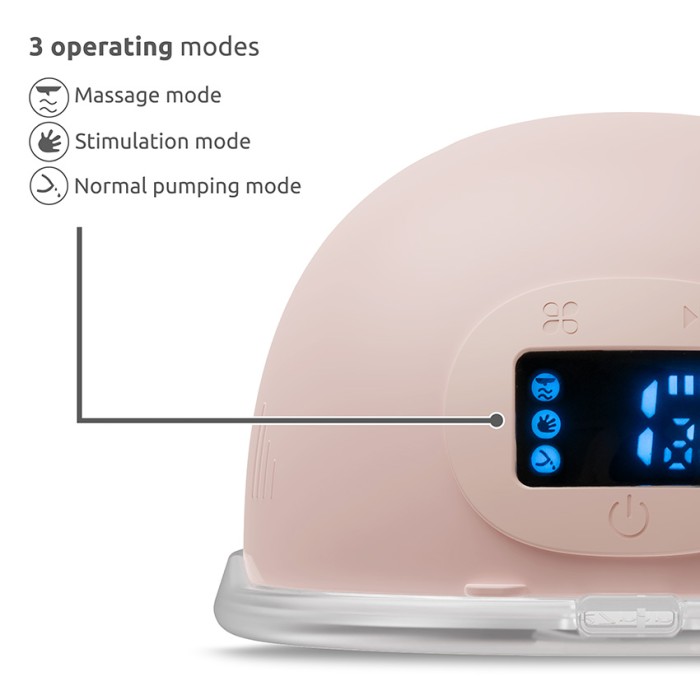 Ηλεκτρικό Φορητό Θήλαστρο Hands Free Aya Green Lorelli