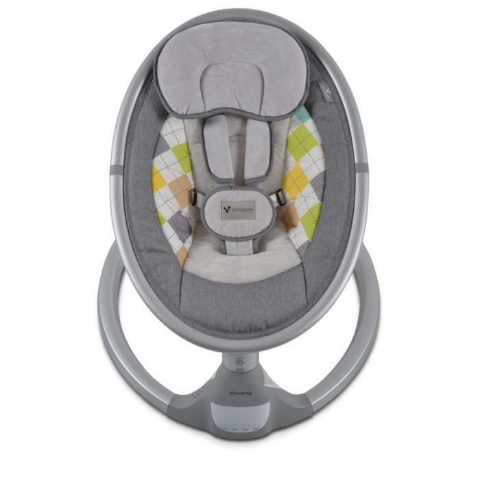 Ηλεκτρικό Ρηλάξ - Κούνια iSwing Light Grey Cangaroo Ηλεκτρικό Ρηλάξ - Κούνια iSwing Light Grey Cangaroo