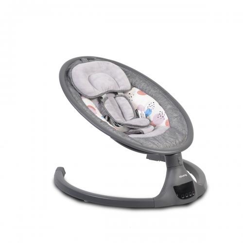 Ηλεκτρικό Ρηλάξ - Κούνια iSwing Σκούρο Γκρι Cangaroo Ηλεκτρικό Ρηλάξ - Κούνια iSwing Σκούρο Γκρι Cangaroo