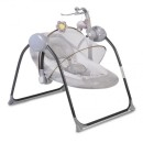 Ηλεκτρικό Ρηλάξ - Κούνια Zazu Γκρι Moni Ηλεκτρικό Ρηλάξ - Κούνια Zazu Γκρι Moni