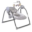 Ηλεκτρικό Ρηλάξ - Κούνια Zazu Γκρι Moni Ηλεκτρικό Ρηλάξ - Κούνια Zazu Γκρι Moni