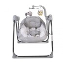 Ηλεκτρικό Ρηλάξ - Κούνια Zazu Γκρι Moni Ηλεκτρικό Ρηλάξ - Κούνια Zazu Γκρι Moni