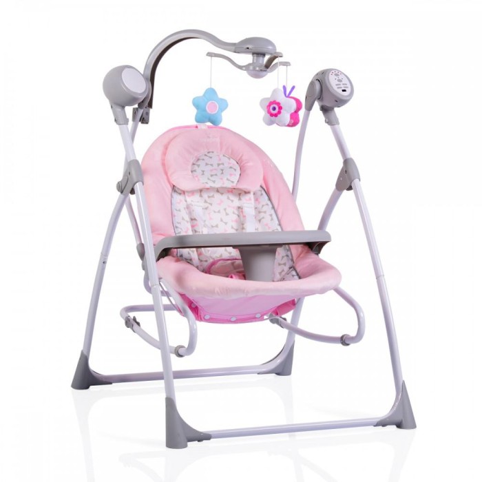 Ηλεκτρικό Ρηλαξ - Κούνια Ροζ Αστέρι Cangaroo