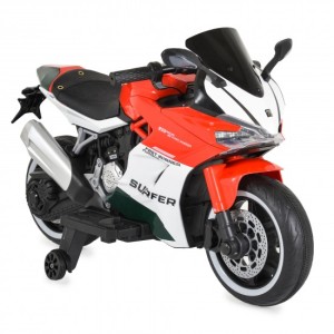 Ηλεκτροκίνητη Μηχανή BO Surfer 12V Κόκκινη Moni 