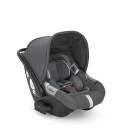 Inglesina Σύστημα Μεταφοράς Aptica Quattro Velvet Grey Με Σκελετό Palladio Black & Παιδικό Κάθισμα Αυτοκινήτου Darwin Infant