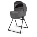 Inglesina Σύστημα Μεταφοράς Aptica Quattro Velvet Grey Με Σκελετό Palladio Black & Παιδικό Κάθισμα Αυτοκινήτου Darwin Infant