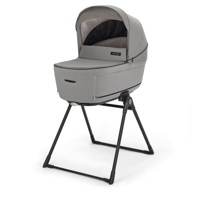 Inglesina Σύστημα Μεταφοράς Aptica Quattro Platinum Grey Με Σκελετό Litio Black & Παιδικό Κάθισμα Αυτοκινήτου Darwin Infant
