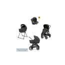 Inglesina Σύστημα Μεταφοράς Aptica XT Quattro Magnet Grey Με Σκελετό Nero Και Παιδικό Κάθισμα Αυτοκινήτου Darwin Infant