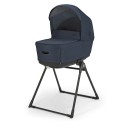Inglesina Σύστημα Μεταφοράς Electa Quattro Χρώμα Hudson Blue Με Σκελετό Silver Black Και Παιδικό Κάθισμα Αυτοκινήτου Darwin Infant