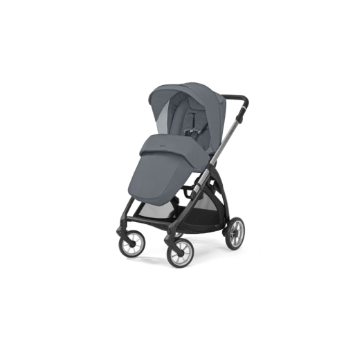 Inglesina Σύστημα Μεταφοράς Electa Quattro Χρώμα Union Grey Με Σκελετό Silver Black Και Παιδικό Κάθισμα Αυτοκινήτου Darwin Infant