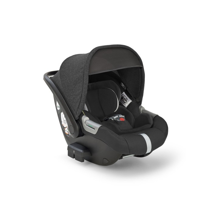 Inglesina Σύστημα Μεταφοράς Electa Quattro Χρώμα Upper Black Με Σκελετό Iridio Black Και Παιδικό Κάθισμα Αυτοκινήτου Darwin Infant