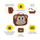 Ισοθερμική Τσάντα Monkey Lunchbox Bixbee